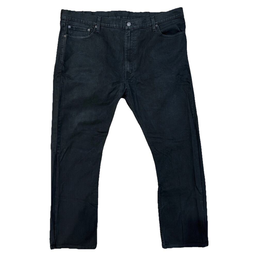 Levis 513 Mens Jeans 42 X 30 Stretch Black